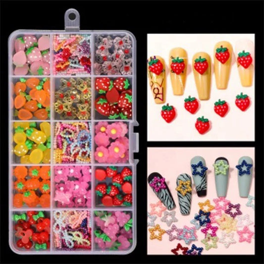 160PCS MIXED NAIL CHARMS/01