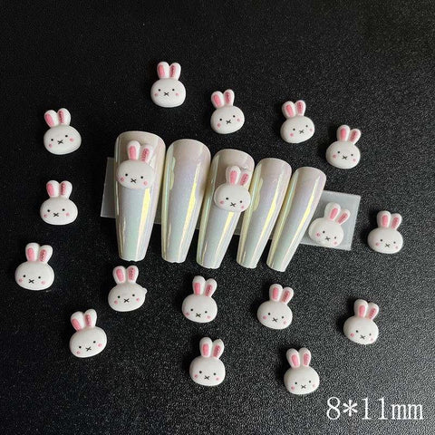 5PCS BUNNY NAIL CHARMS/12