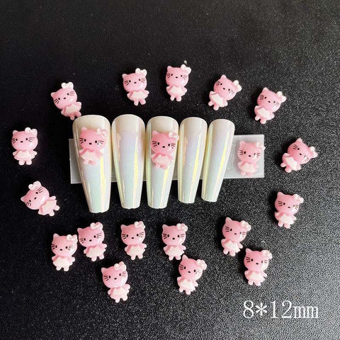 5PCS SANRIO HELLO KITTY NAIL CHARMS/10