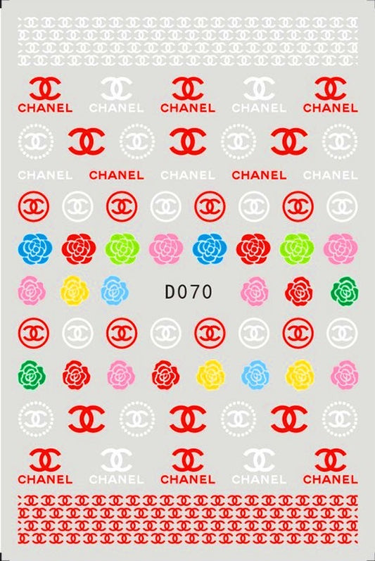 Designer Stickers D070