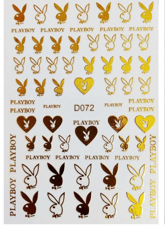 STICKERS D072 GOLD