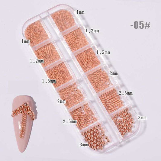 Caviar Bead Stainless Steel Beads Nail Art 05