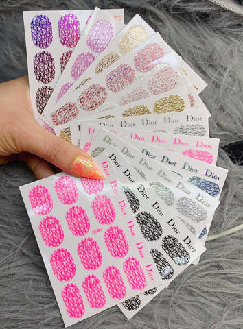 Nail STICKERS D080