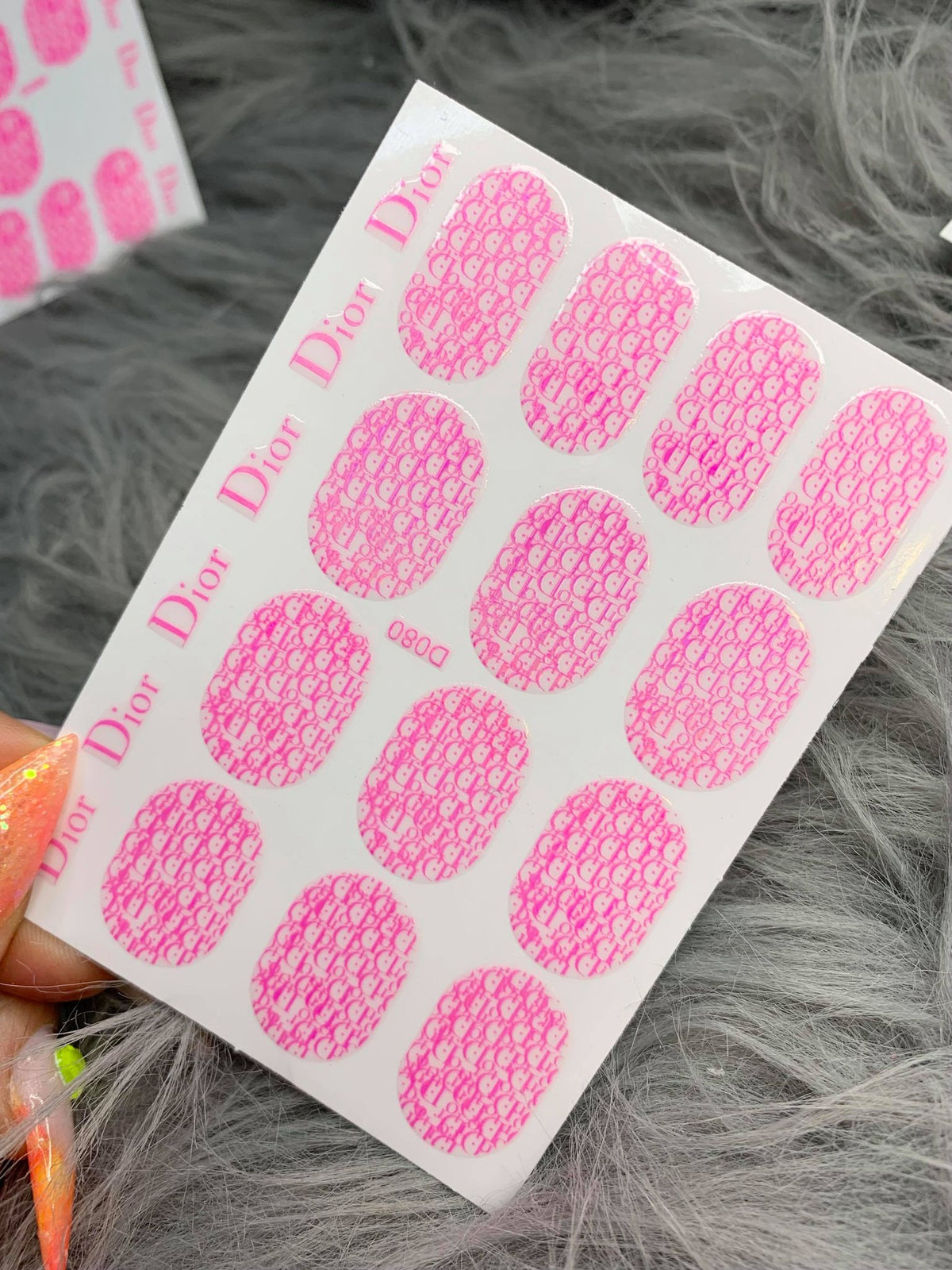 Nail STICKERS D080