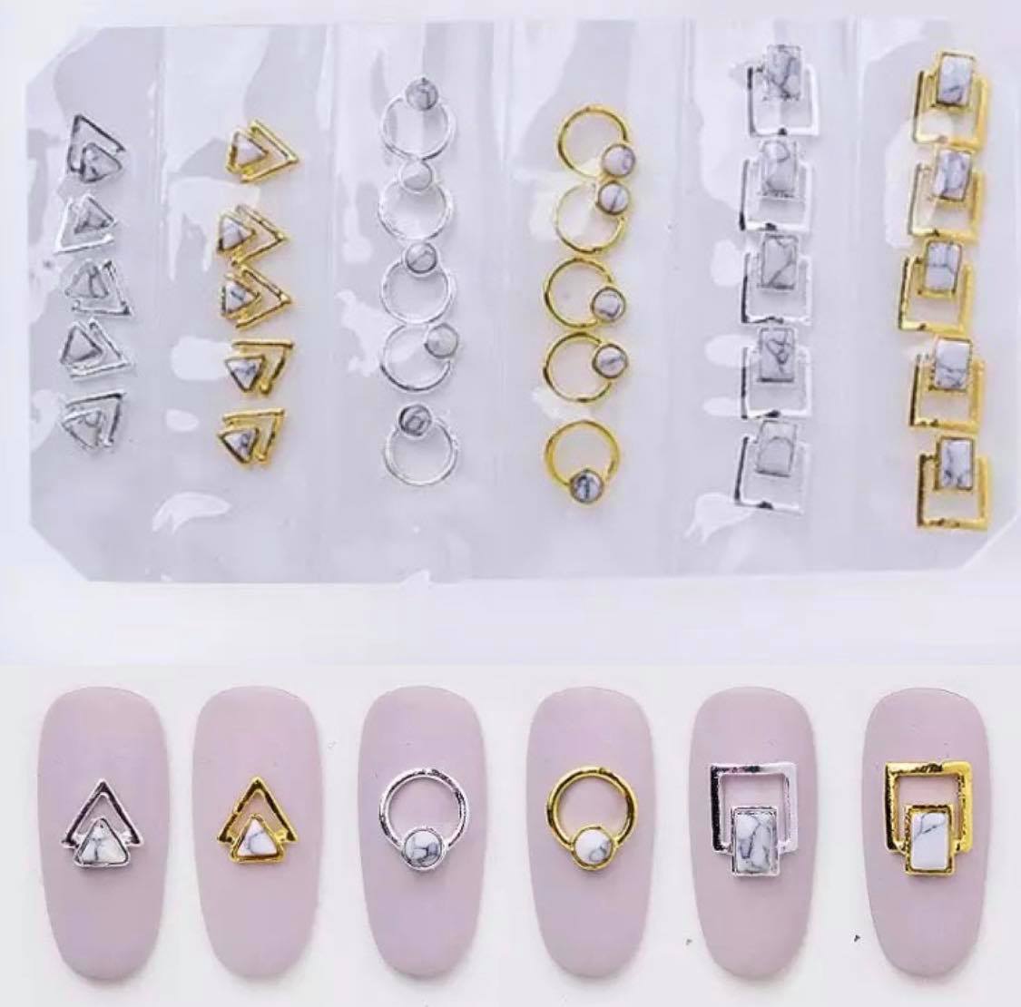 30pcs Nail Charm /G16