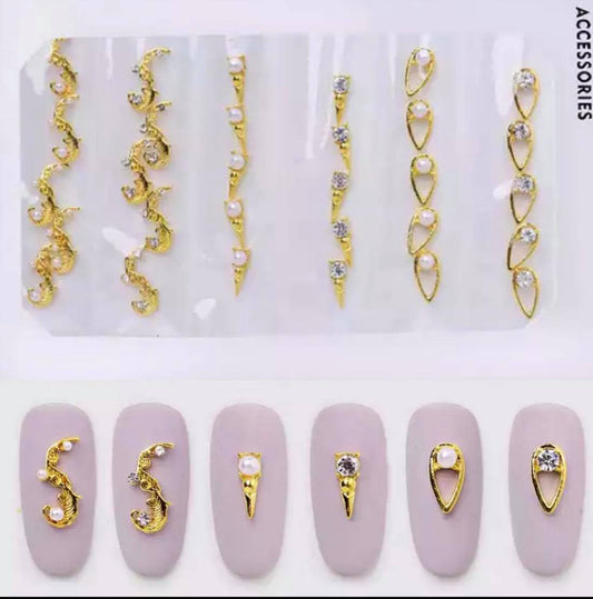 30pcs Nail Charm /G18