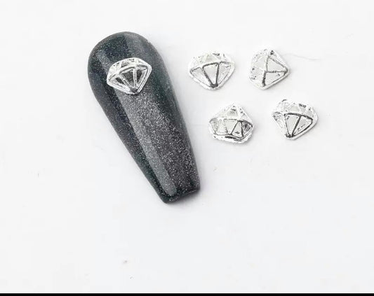 4PCS Nail Charms Diamond