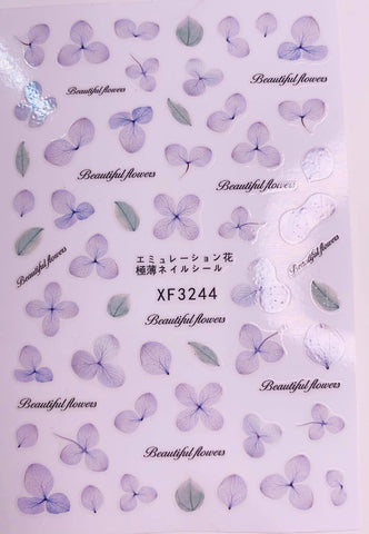 Flower Stickers/ XF3244