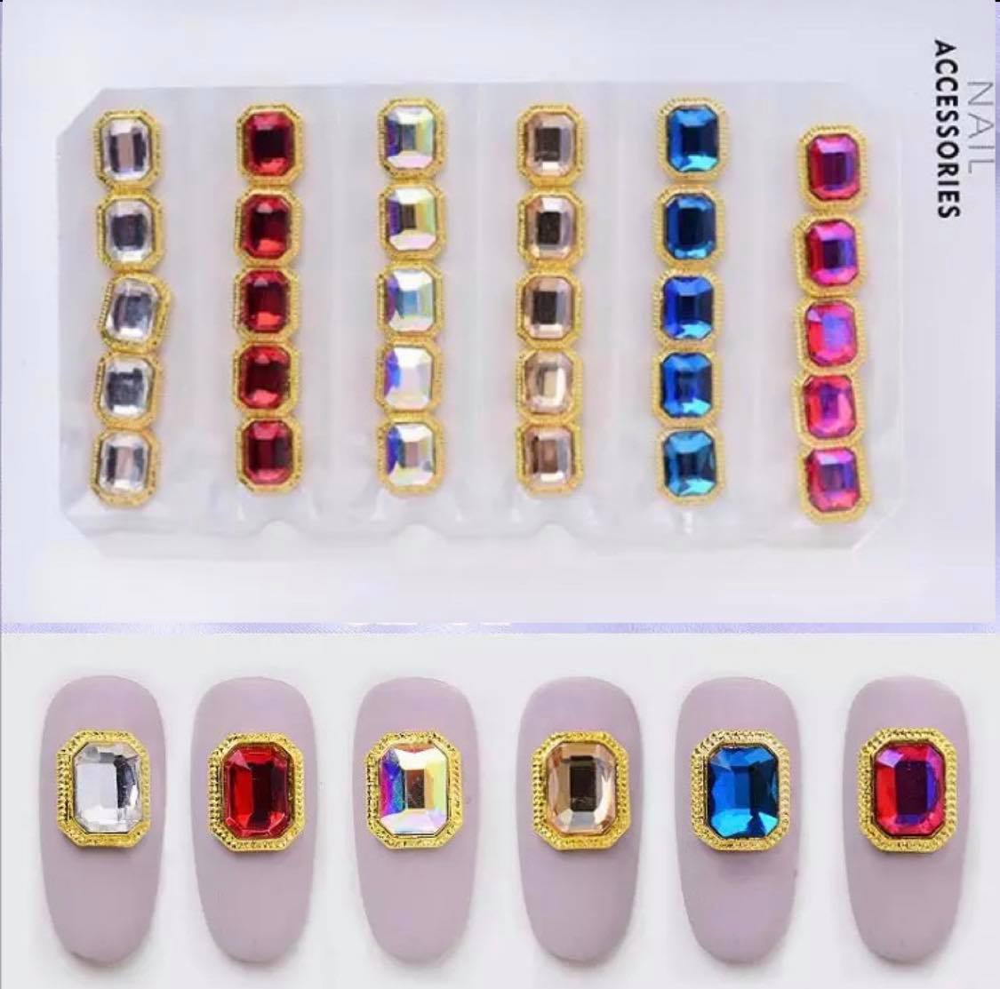 30pcs Nail Charm /G01