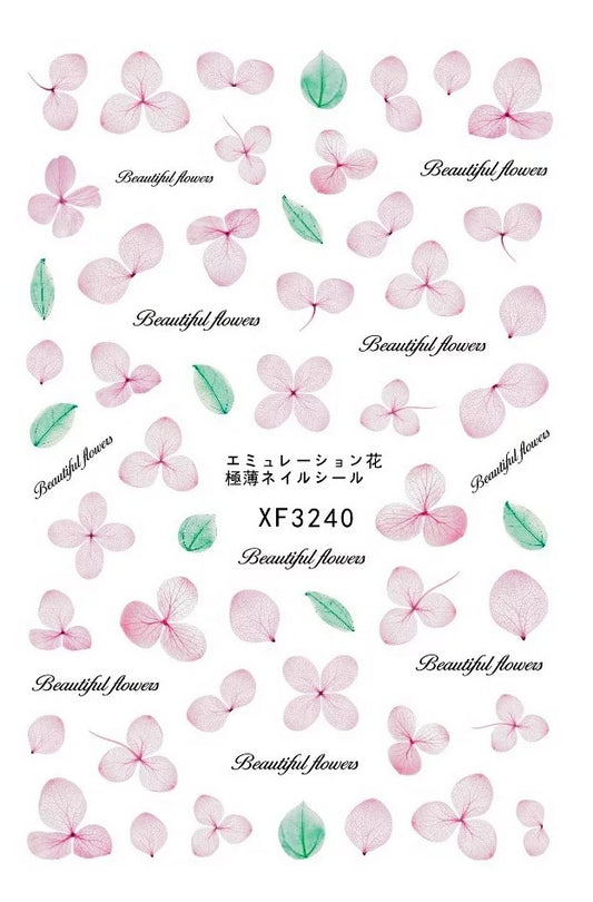 Flower Stickers/ XF3240