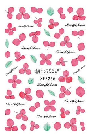 Flower Stickers/ XF3236