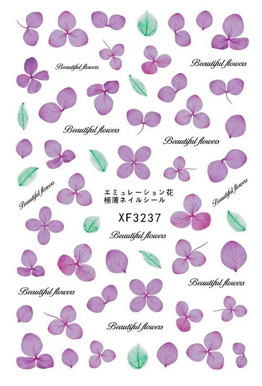 Flower Stickers/ XF3237