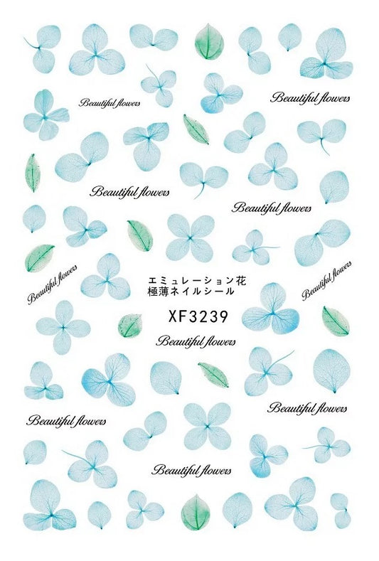 Flower Stickers/ XF3239