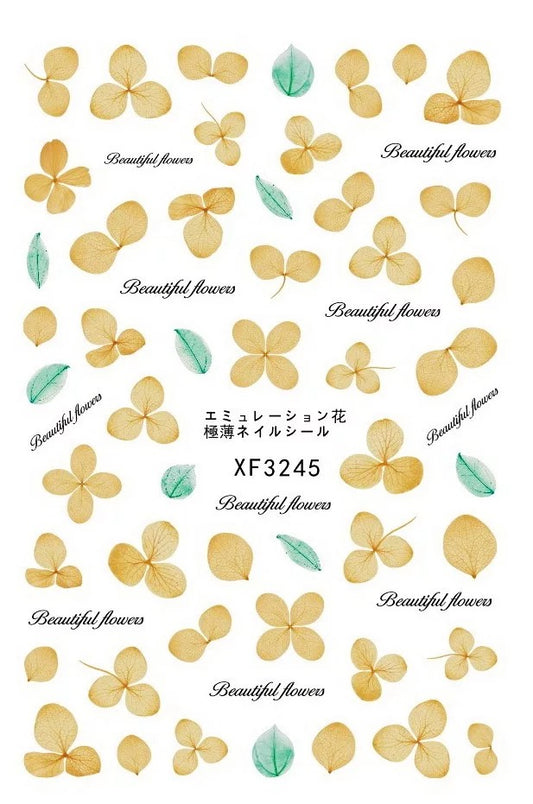 Flower Stickers/ XF3245