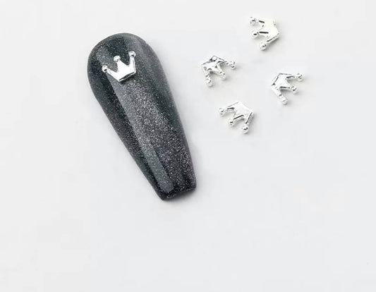 4PCS Nail Charms Crown