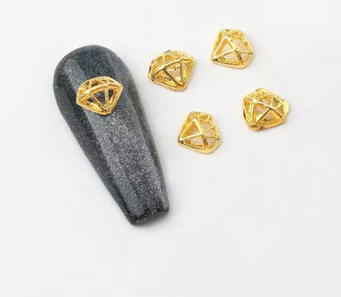 4PCS Nail Charms Diamond