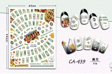Money Stickers / CA439