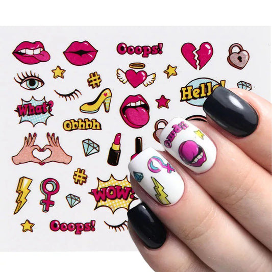 Nail Stickers Water Transfer/WG292