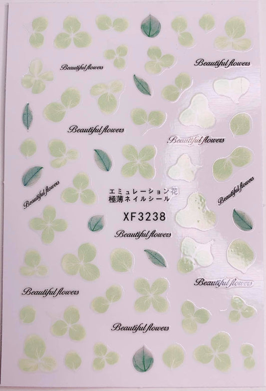 Flower Stickers/ XF3238