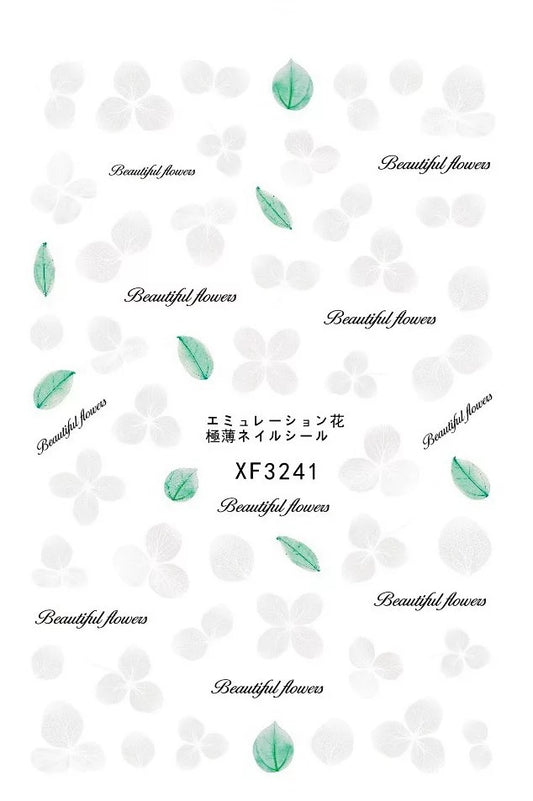 Flower Stickers/ XF3241