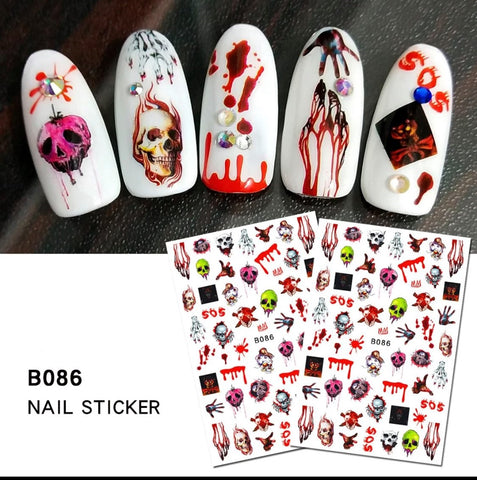 Halloween Stickers B86