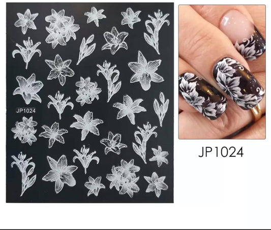 5D Flower Stickers JP1024