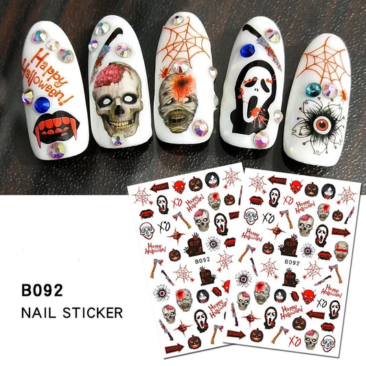 Halloween Stickers B92
