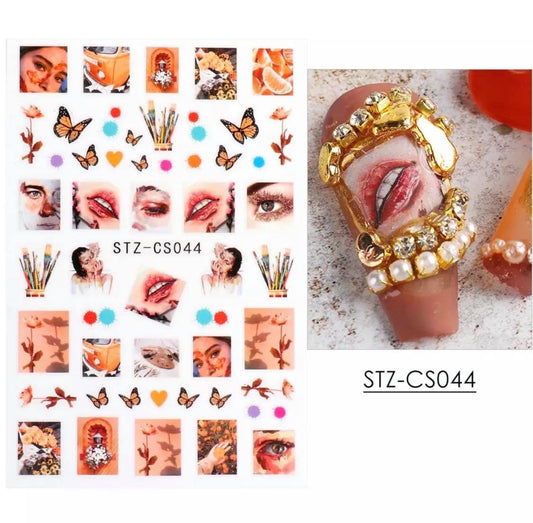 Nail Stickers STZCS044