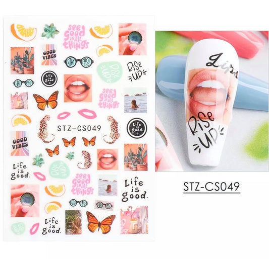 Nail Stickers STZCS049