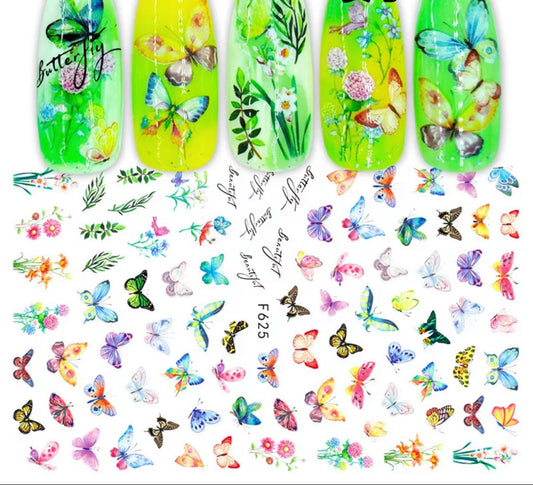 Butterfly Stickers F625