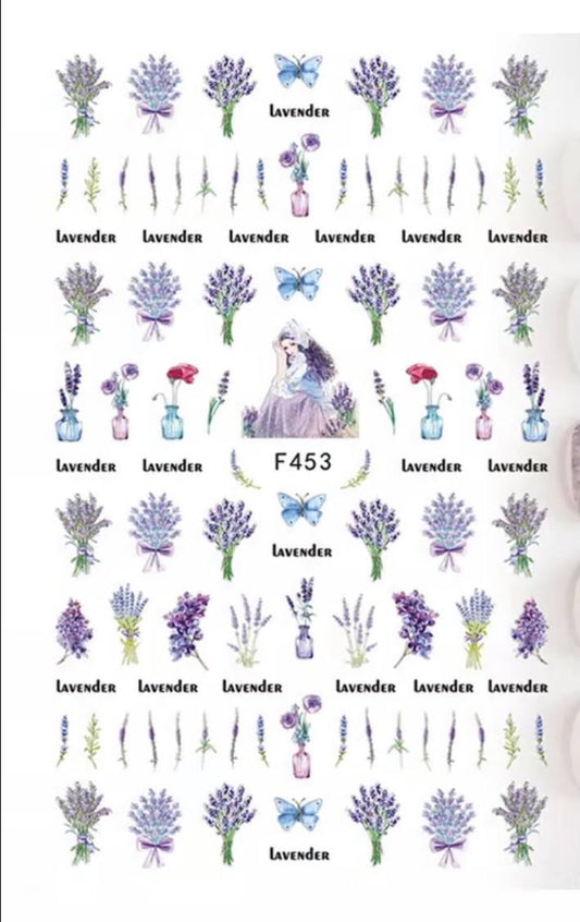 Flower Stickers F453