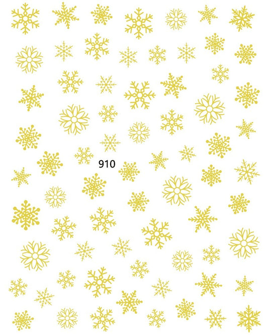 Christmas Nail Stickers 910