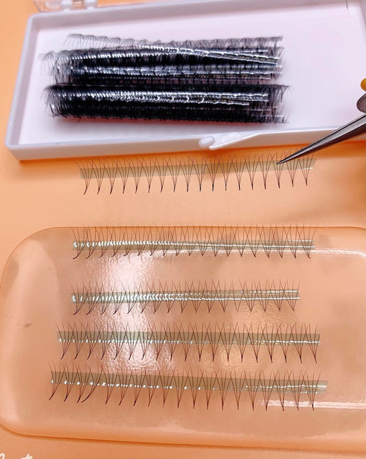 4D/ 0.07 Ultra-speed Promade lashes/ 1000 Fans