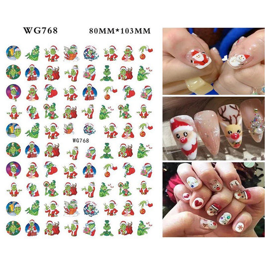 Christmas Nail Stickers WG768