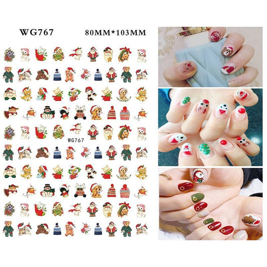 Christmas Nail Stickers WG767
