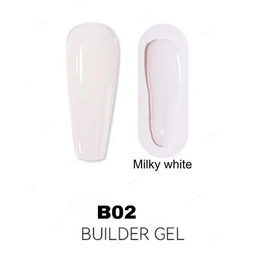 BUILDER GEL/B02 MILKY WHITE