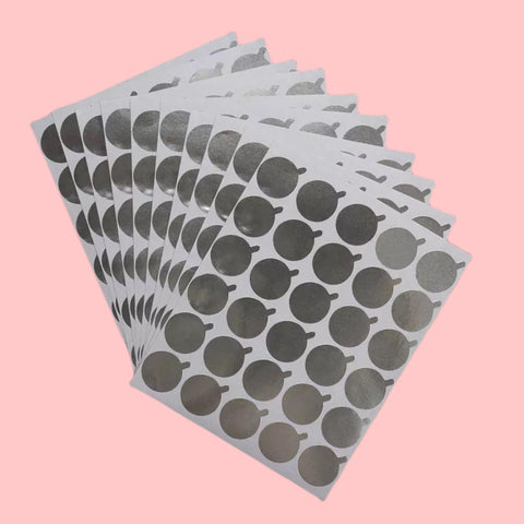 ALUMINIUM GLUE STICKERS/300PCS