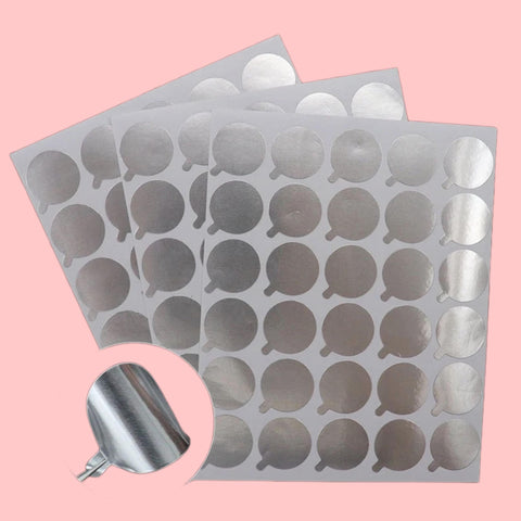 ALUMINIUM GLUE STICKERS/300PCS