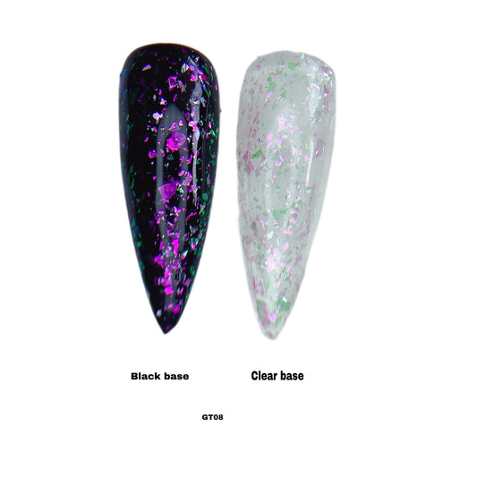 GLITTER GEL TOP COAT/GT08