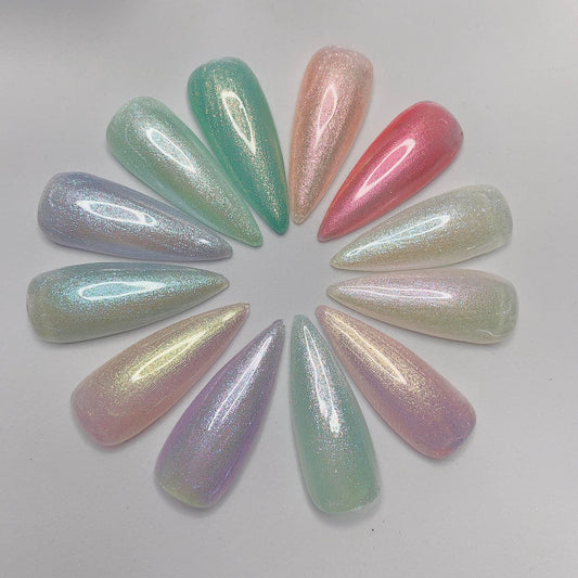 12 DREAM MERMAID GEL POLISHES COLLECTION