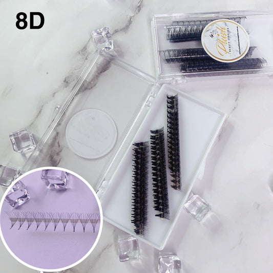 8D/ Ultra Speed Pro-made lashes/ 500 Fans